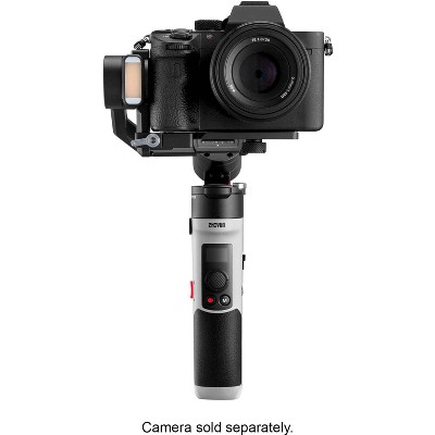 Zhiyun - Crane-M2 S 3-Axis Gimbal Stabilizer for Smartphones, Action, or Mirrorless Cameras with Detachable Tri-pod Stand - Gray