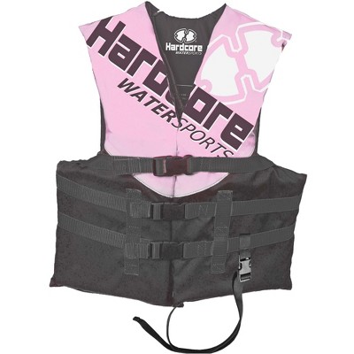 Hardcore USCG Type III Life Jacket PFD for Adults & Kids | Comfortable Ski Vest with Leg Strap for Watersports, Boating