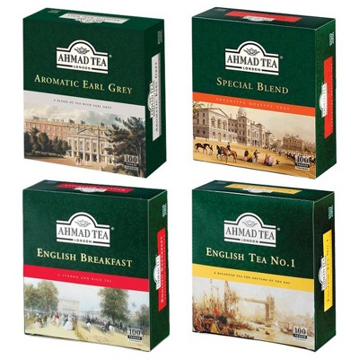 Ahmad Classic Black Tagged Tea Variety Pack 400ct