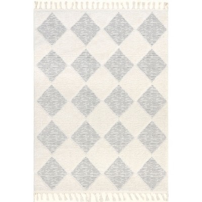 Nuloom Marissa High/Low Diamond Tassel Indoor Area Rug