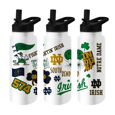 NCAA Notre Dame Fighting Irish 34oz Native Quencher Bottle
