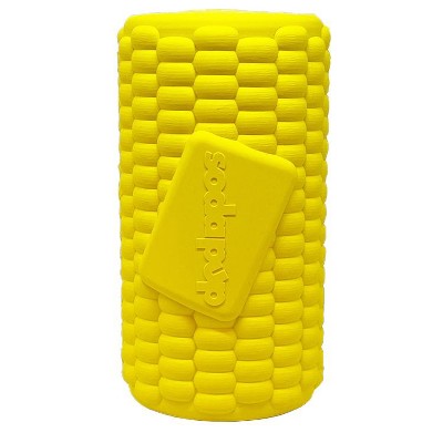 Corn on the Cob-shaped eDispenser Durable Rubber Treat Dispenser