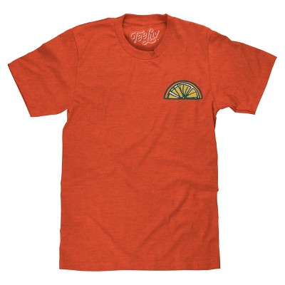 Tee Luv Orange Crush Soda Front and Back Print T-Shirt