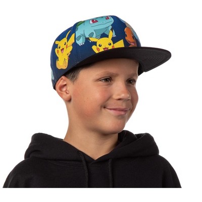 Pokemon Youth Group Gradient Sublimation Snapback Flatbill Hat