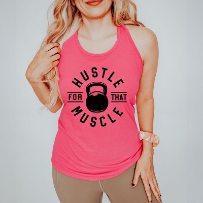 Simply Sage Market Women's Hustle Kettleball Racerback Tank