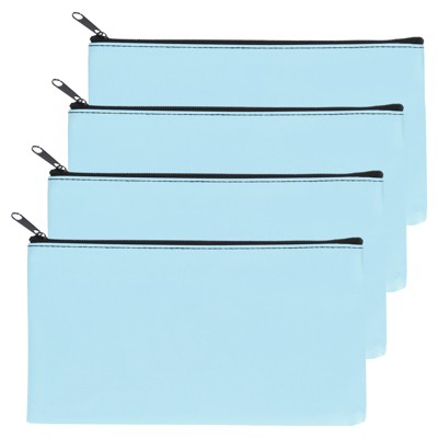 Unique Bargains Bank Deposit Bag Coin Pouch Receipt Holder