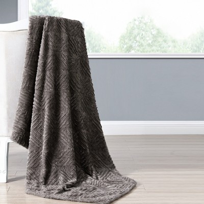 Modern Threads Luxury Faux Fur Throw Blanket