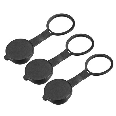 Unique Bargains Universal Dustproof Car Cigarette Lighter Plug Cover Black