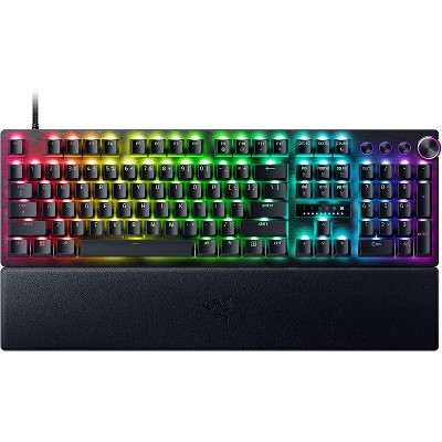 Refurbished: Razer Huntsman V3 Pro Gaming Keyboard Analog Optical Switches w/Rapid Trigger & Adjustable Actuation - Manufacturer Refurbished