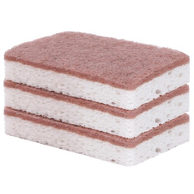 REGALWOVEN Dual-Sided Non-Scratch Reusable Multipurpose Cleaning Sponge