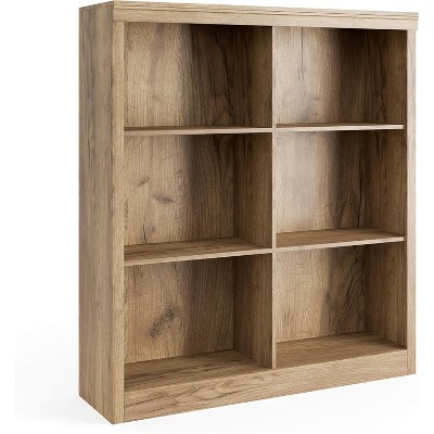 6 Cube Storage Shelf Organizer Bookshelf, 53" Tall Bookcase Modern Freestanding Organizer Shelf，for Living Room, Bedroom, Home Office