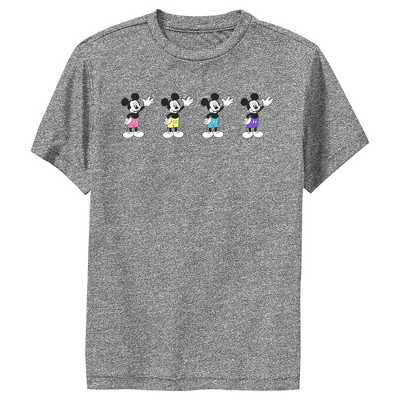 Boy's Disney Mickey Mouse Neon Wave Performance Tee