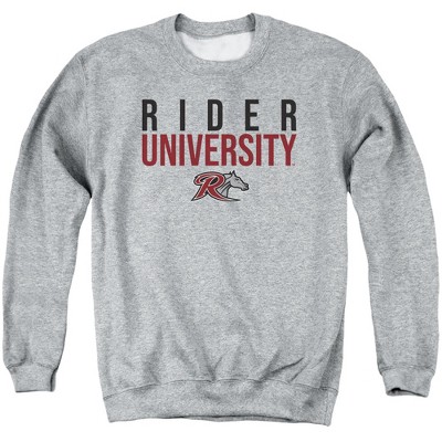 Rider University Official Stacked Adult Crewneck Sweatshirt