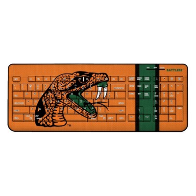 Keyscaper NCAA SWAC Universities Stripe Wireless USB Keyboard