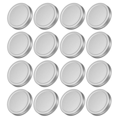 Unique Bargains Wide Mouth Leakproof Reusable Kitchen Mason Jar Lids 16 Pcs