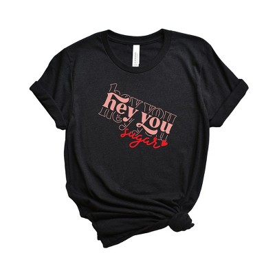 Simply Sage Market Women's Hey You Sugar Stacked Short Sleeve Graphic Tee
