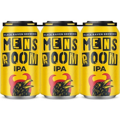 Black Raven Mens Room IPA Beer - 6pk/12 fl oz Cans