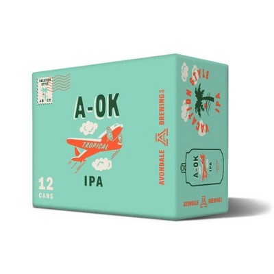 Avondale A-OK IPA - 12pk/12 fl oz Cans
