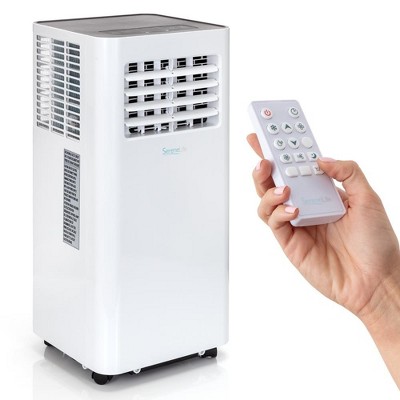 SereneLife 8,000 BTU Portable AC with WiFi, Dehumidifier & Fan