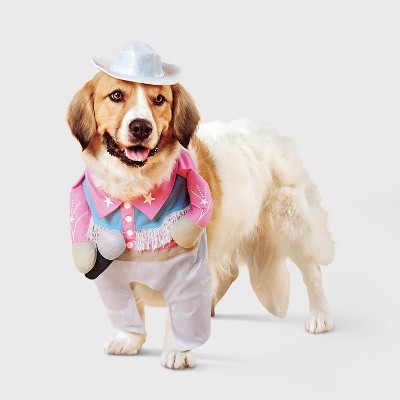 Glam Cowboy Dog and Cat Frontal Costume - Boots & Barkley™ Light Pink