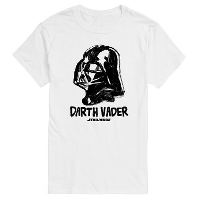 Men's - Star Wars - Sketch Darth Vader Short Sleeve Graphic T-Shirt