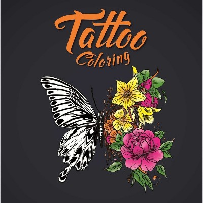 Tattoo Coloring - by  Igloobooks (Paperback)