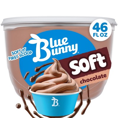 Blue Bunny Soft Chocolate Frozen Dessert - 46 fl oz