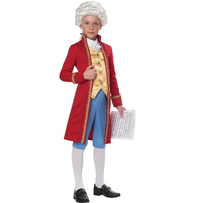 California Costumes Classical Composer/Amadeus Child Costume