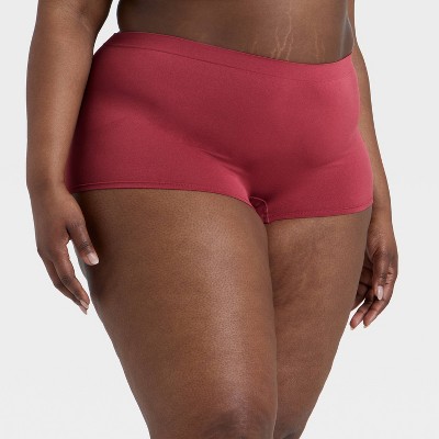 Women's Seamless Boy Shorts Underwear - Auden™