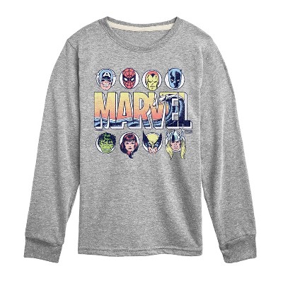 Boys' - Marvel - Summer Wave Long Sleeve Graphic T-Shirt
