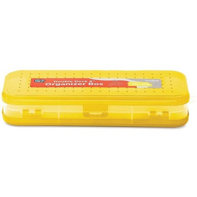 Enday 8" Double Desk Organizer Box