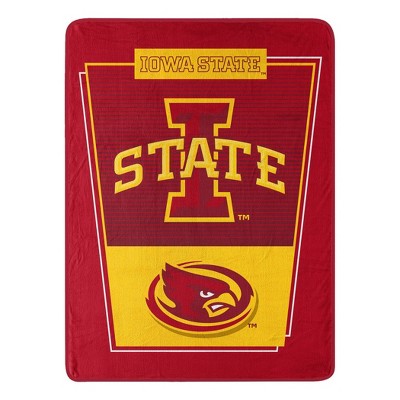 NCAA Iowa State Cyclones 46''x60'' Leadership Micro Throw Blanket: Sports Team Logo