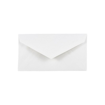 JAM Paper Monarch Commercial Envelopes 3.875 x 7.5 White Bulk 500/Box 1633984C