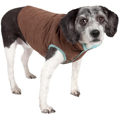 Touchdog (R) Waggin Swag Ultra-Plush Insulated and Reversible Dog Coat