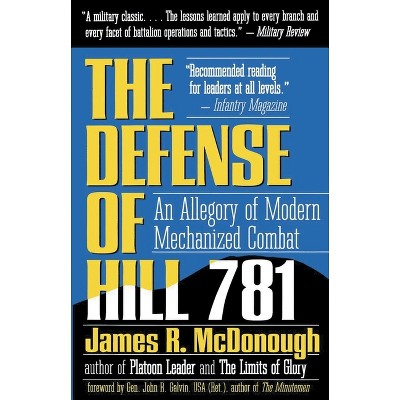 The Defense of Hill 781 - by  James R McDonough (Paperback)