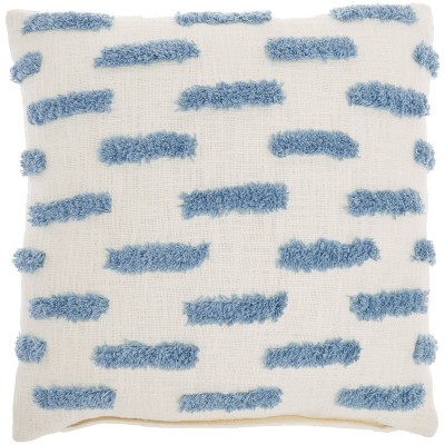 18"x18" Life Styles Lines Tufted Square Throw Pillow - Mina Victory
