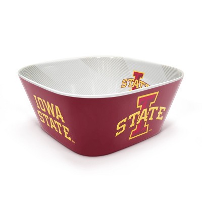 NCAA Iowa State Cyclones Serving Bowl: Melamine Rounded Square Tableware
