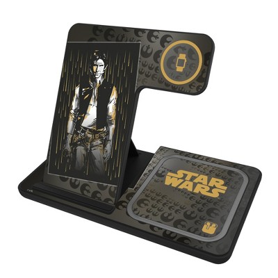 Keyscaper Star Wars Rebel Alliance Portrait 15-Watt 3 in 1 Charging Station