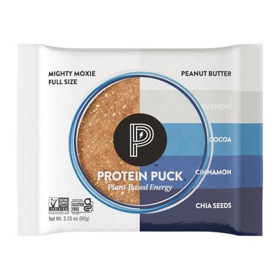 Protein Puck Mighty Moxie Nutrition Bars - Cocoa Cinnamon - 3.25oz/16ct