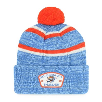NBA Oklahoma City Thunder Couliour Knit Beanie with Pom