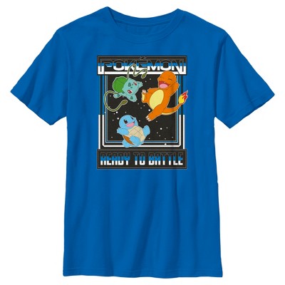 Boy's Pokemon Ready To Battle Trio T-Shirt