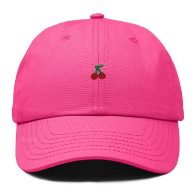 Dalix Lil Cherry Embroidered Cotton Summer Outdoor Baseball Cap Dad Hat Womens