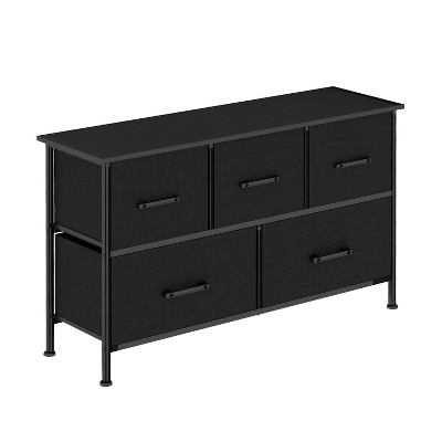 FDW 5/8/9 Dresser Fabric Dresser Wide Storage Chest for Bedroom Living Room