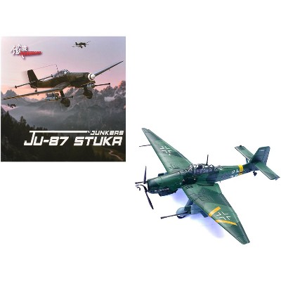 Junkers Ju 87G2 Stuka Bomber Aircraft "Slovakia" (1944) German Luftwaffe "Wing" Series 1/72 Diecast Model by Panzerkampf
