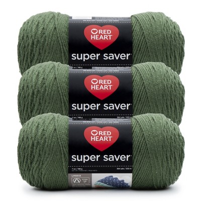 Red Heart Super Saver Yarn 24 Pack-Medium Thyme