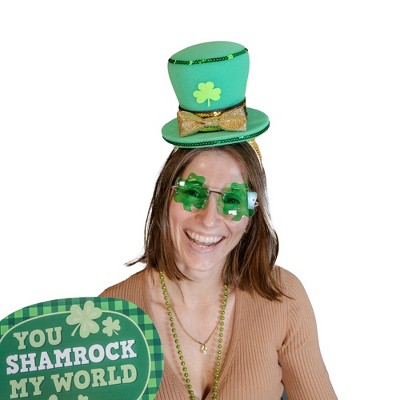 Foam Party Hats St. Patrick's Mini Top Hat