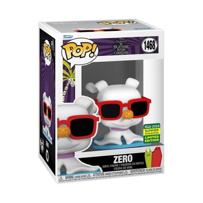 Funko Pop! Disney Nightmare Before Christmas Zero Summer 2024 Convention Limited Edition #1468!