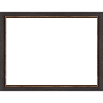 Amanti Art 21"x27" Ashton Black Framed Magnetic Dry Erase Board
