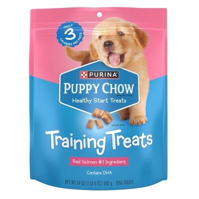 Nestle Purina Puppy Chow Training Dog Treats with Seafood Flavor - 24oz