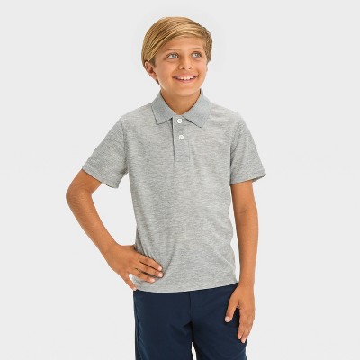 Boys' Short Sleeve Performance Uniform Polo Shirt - Cat & Jack™